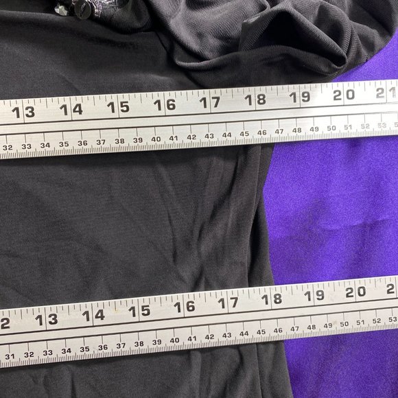 📌Tiana B. 70s Style Beaded Trim Shift Dress - Picture 9 of 12